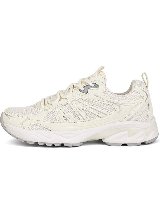 Shoes - Women's Beige Sport Trendy Athletic Breathable Material Chunky Fashion Sneakers